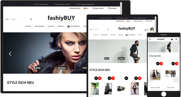 fashiyBUY Gambio GX3 Template