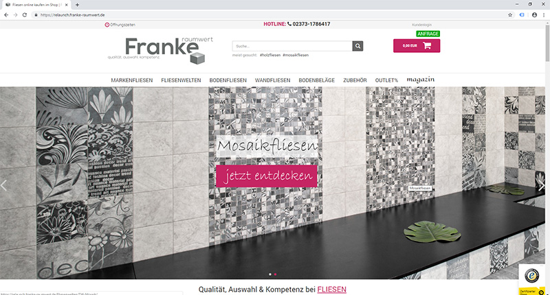 franke-raumwert.de gambio shop